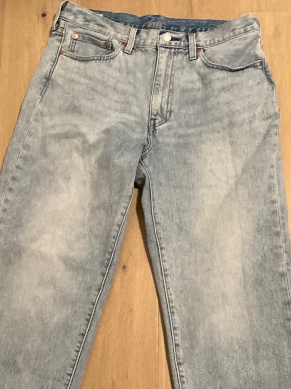 Levi's Pale Blue Men's Straight Jeans